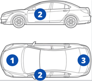 Emplacement code couleur Lada