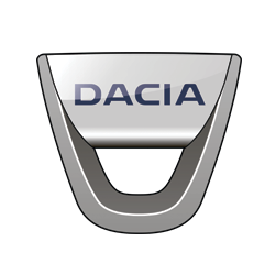 Dacia - plaque code couleur