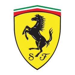 Ferrari - plaque code couleur