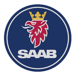 Saab - plaque code couleur